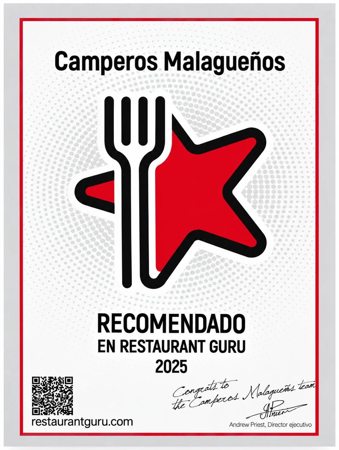 Recomendado — Restaurant Guru · 2025